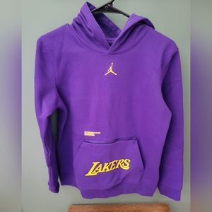 LA Lakers Jordan Brand Hoodie Sweatshirt Statement Edition NWT Youth Large